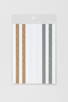 Наклейки-уголки "Classic", brown-grey