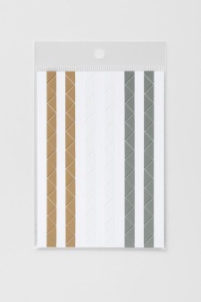 Наклейки-уголки "Classic", brown-grey