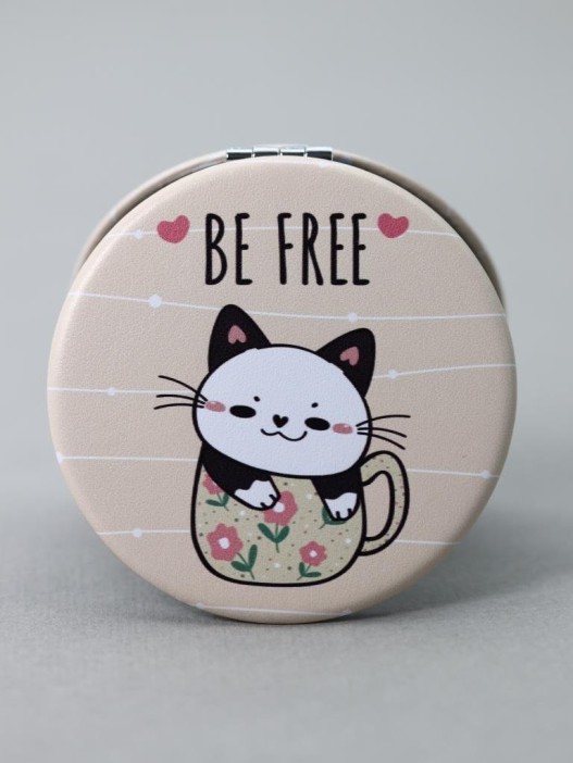 Зеркало &quot;Be free&quot;, yellow 