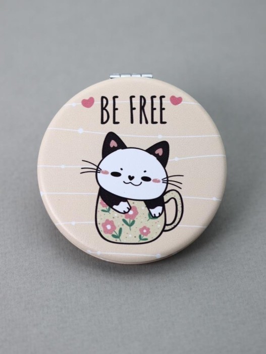 Зеркало &quot;Be free&quot;, yellow 