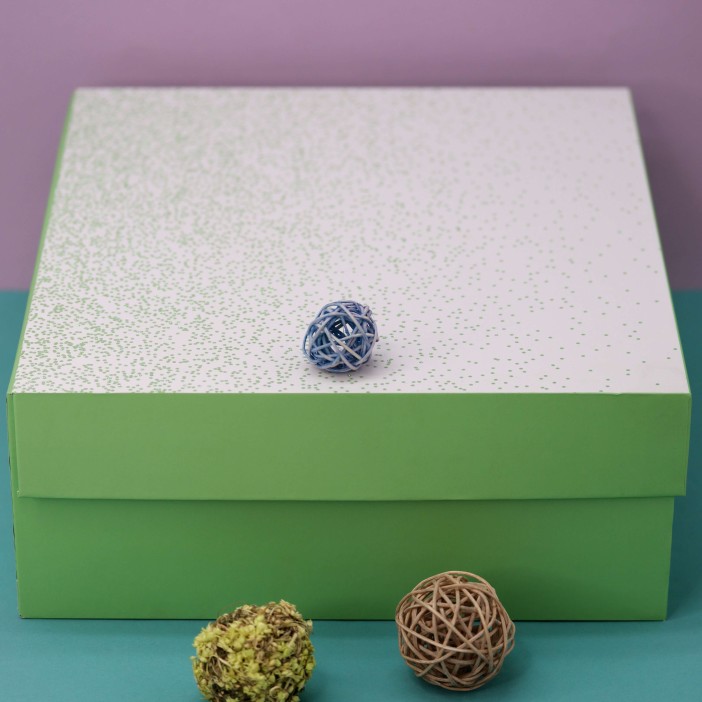 Подарочная коробка «Sequins», 28*25*10 