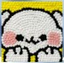 Картина из помпонов на подрамнике Draw Me! «Happy hare», (20 х 20 см) 