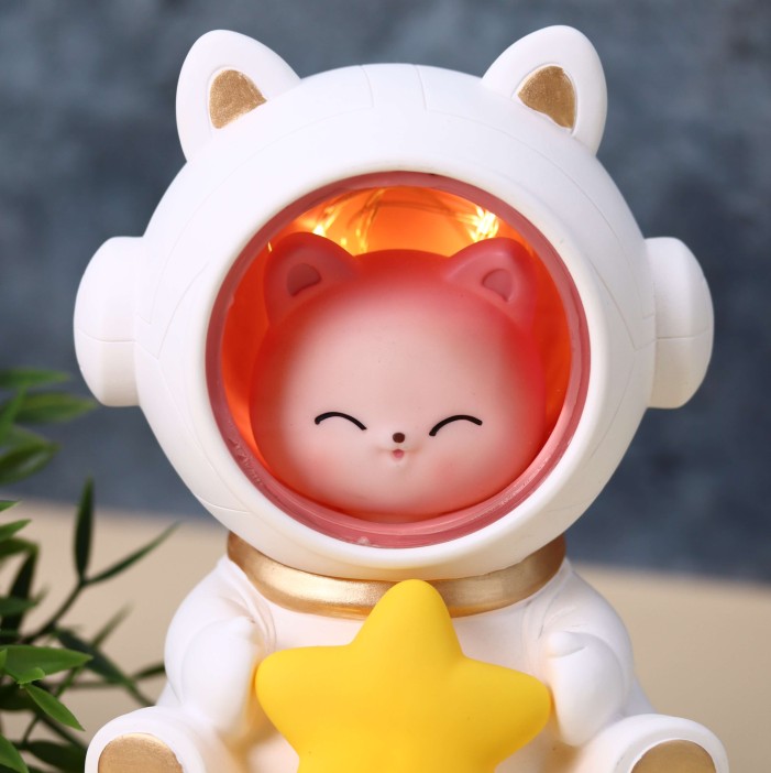 Ночник «Cosmocat», white 