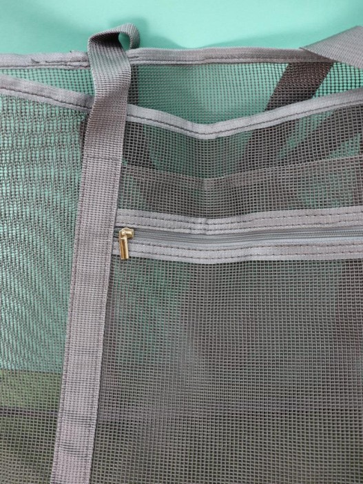 Сумка шоппер &quot;Transparent&quot;, gray (47*12*29.5 см) 