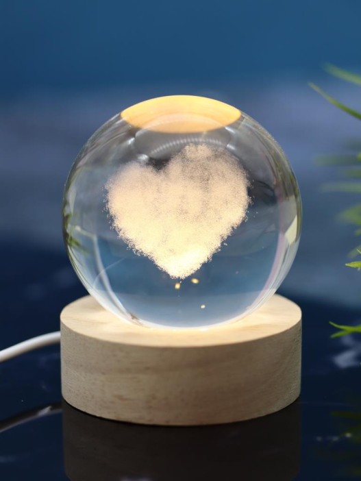 Ночник 3D iLikeGift «Cloud heart» (6 см) 