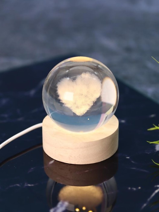 Ночник 3D iLikeGift «Cloud heart» (6 см) 