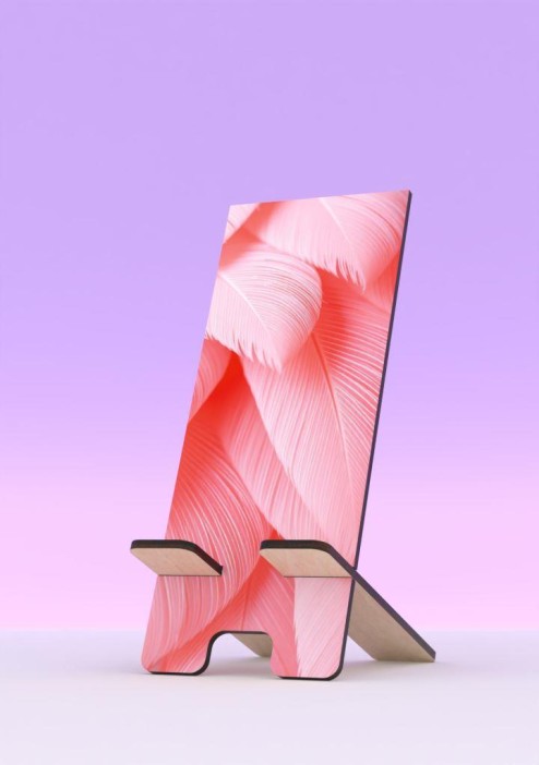 Подставка под телефон/планшет iLikeGift «Перья» 