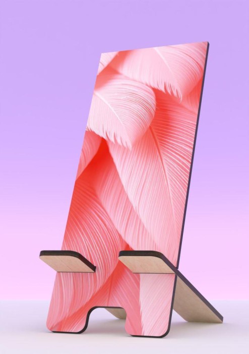 Подставка под телефон/планшет iLikeGift «Перья» 