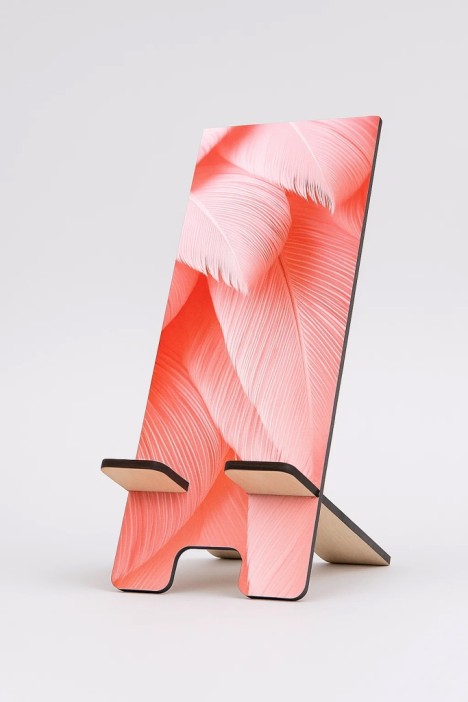 Подставка под телефон/планшет iLikeGift «Перья» 