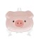 Тарелка керамическая «Sweet pig», 17,8х13,9х2,3 см 