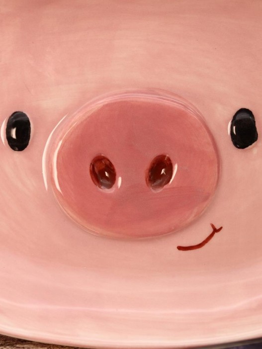 Тарелка керамическая «Sweet pig», 17,8х13,9х2,3 см 