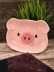 Тарелка керамическая «Sweet pig», 17,8х13,9х2,3 см 