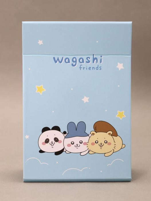 Зеркало "Wagashi friends", light blue 