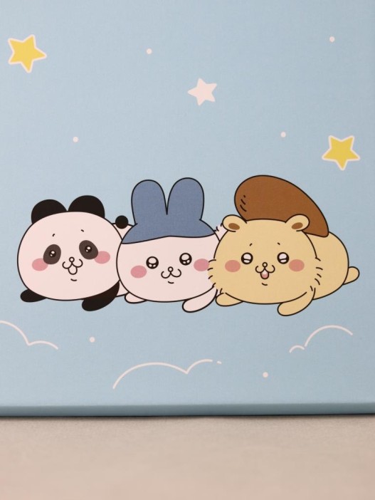 Зеркало "Wagashi friends", light blue 