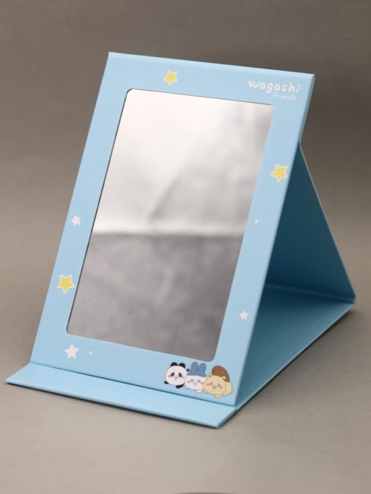 Зеркало "Wagashi friends", light blue 