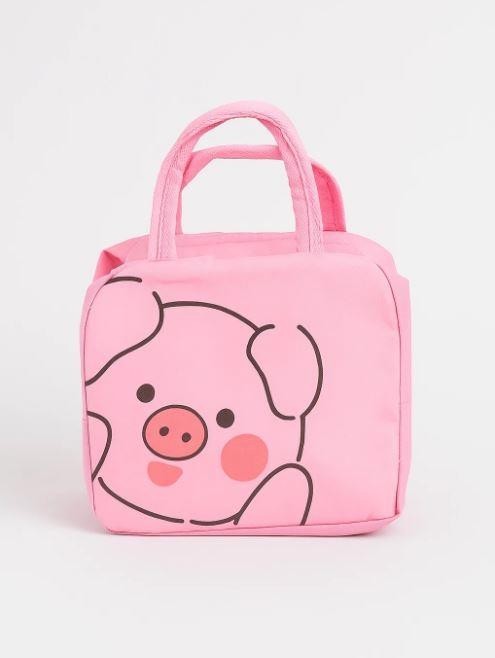 Термосумка "Cute animal", pink (19*22*14 см)
