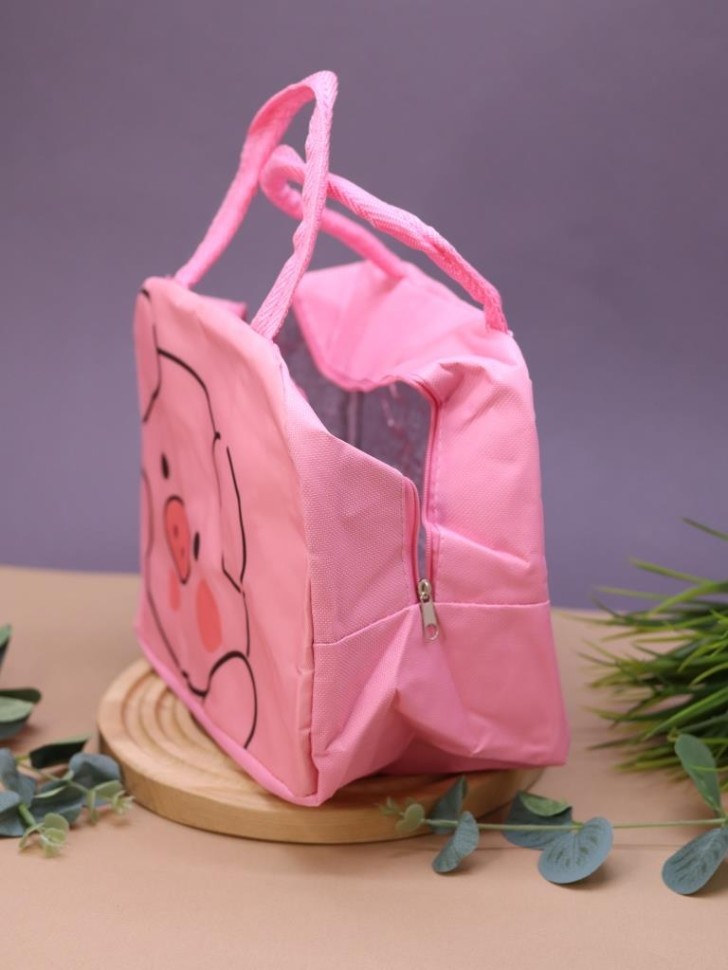 Термосумка "Cute animal", pink (19*22*14 см)