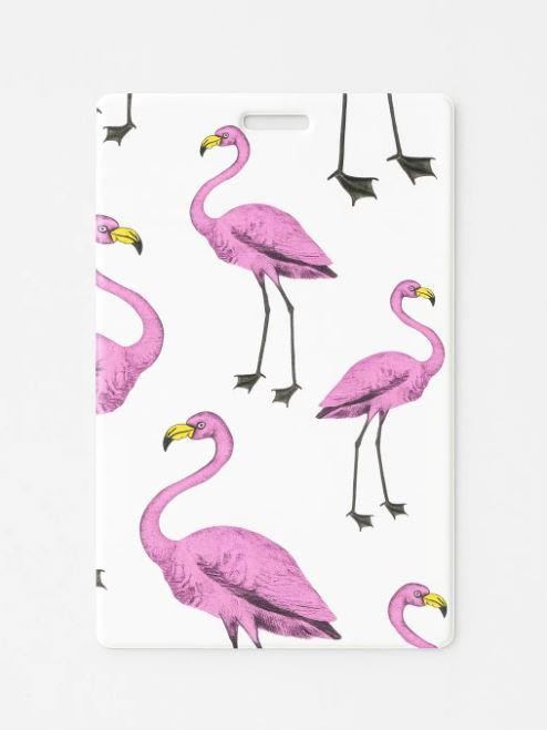 Держатель для карт «Purple flamingo» (6,5 х 10,4 см) 