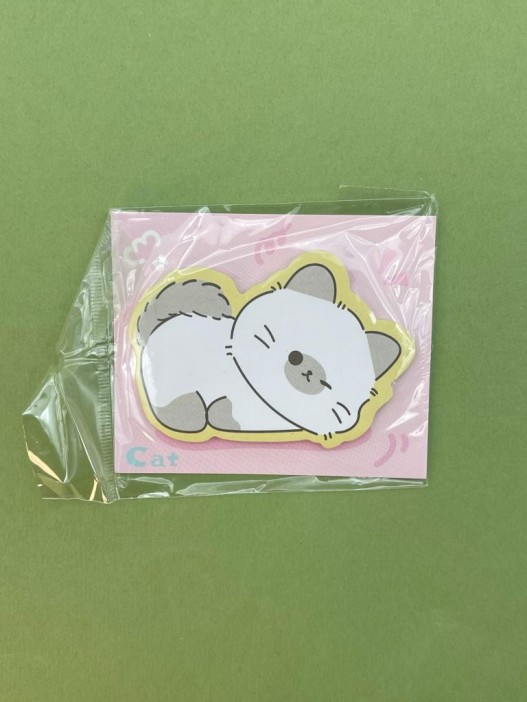 Блок стикер для записей &quot;Cat dreaming&quot;, pink 