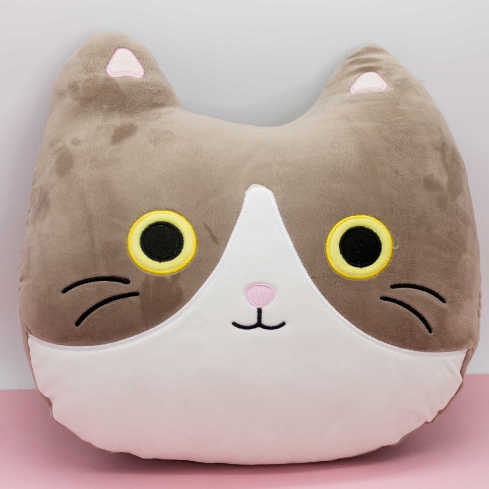 Мягкая игрушка "Кот Марс", бежевая, 40 см