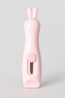 Канцелярский нож "Minimalistic bunny", pink