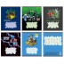 Тетрадь А5 "My Game", 24л, линейка, обл. мелов. картон + ВД-лак, mix