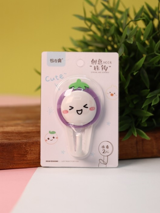 Крючок на липучке «Berry», purple 