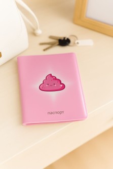 Обложка для паспорта LOL LAB "Oh shit", плотность 280 мкм