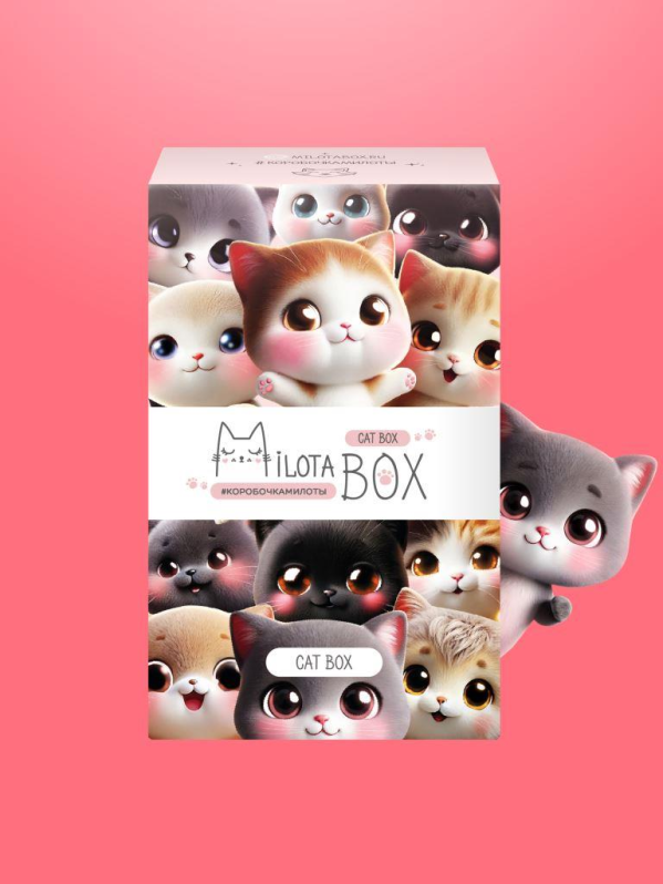 MilotaBox мини "Кот Бокс"