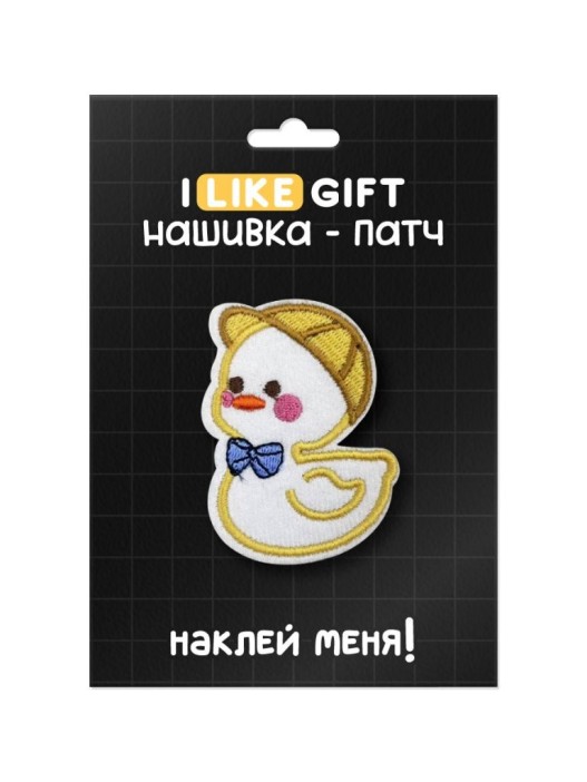 Термонашивка для одежды iLikeGift «Little goose» 6,5*4,7 см. 