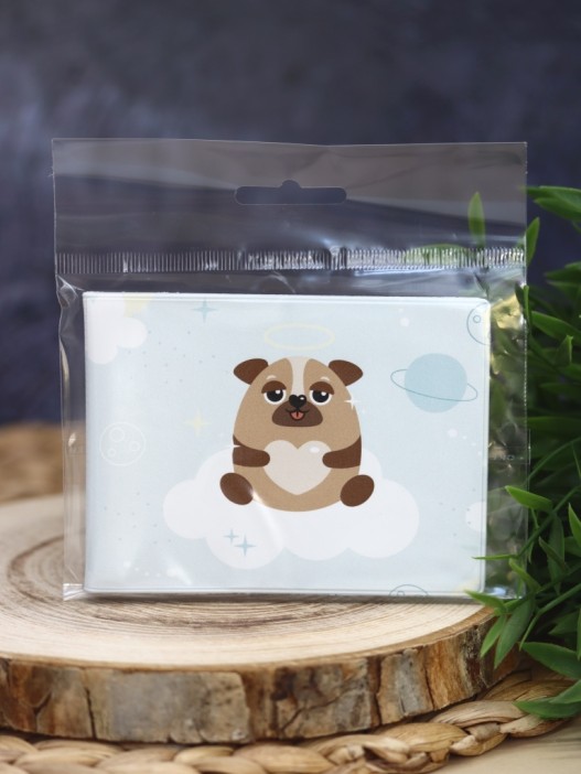 Обложка для студенческого «Space dog», плотность 600 мкм 