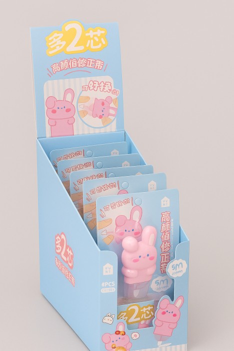 Корректор &quot;Bunny&quot; + 2 сменных блока, шоу-бокс 8 шт. 