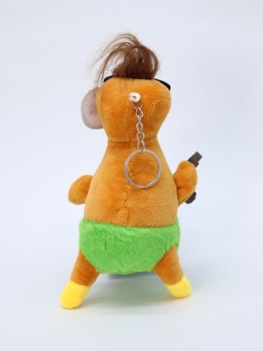 Плюшевый брелок &quot;Killer chick&quot;, brown (15 см) 