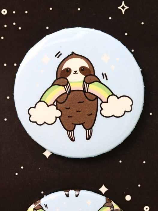 Набор значков Аниме «Sloth» 