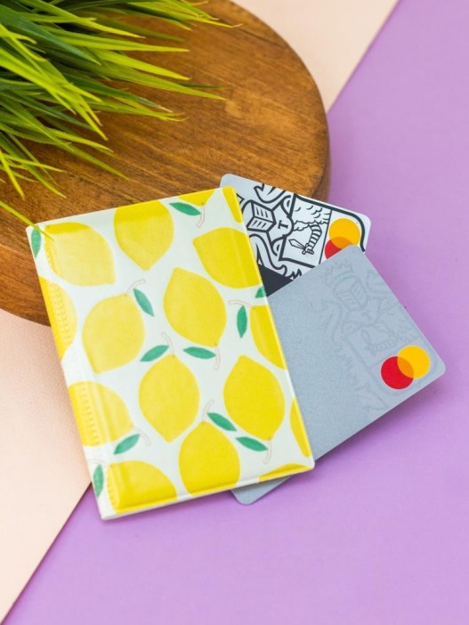 Держатель для карт-книжка &quot;Lemongrass&quot; (7 х 10 см) 