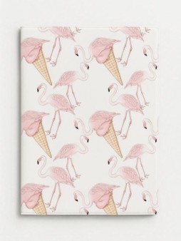 ОБЛОЖКА ДЛЯ ПАСПОРТА Flamingo Ice cream, плотность 600 мкм