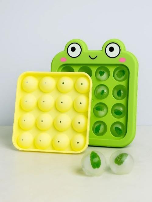 Лоток для льда «Froggy», green (19,3*16*3 см)