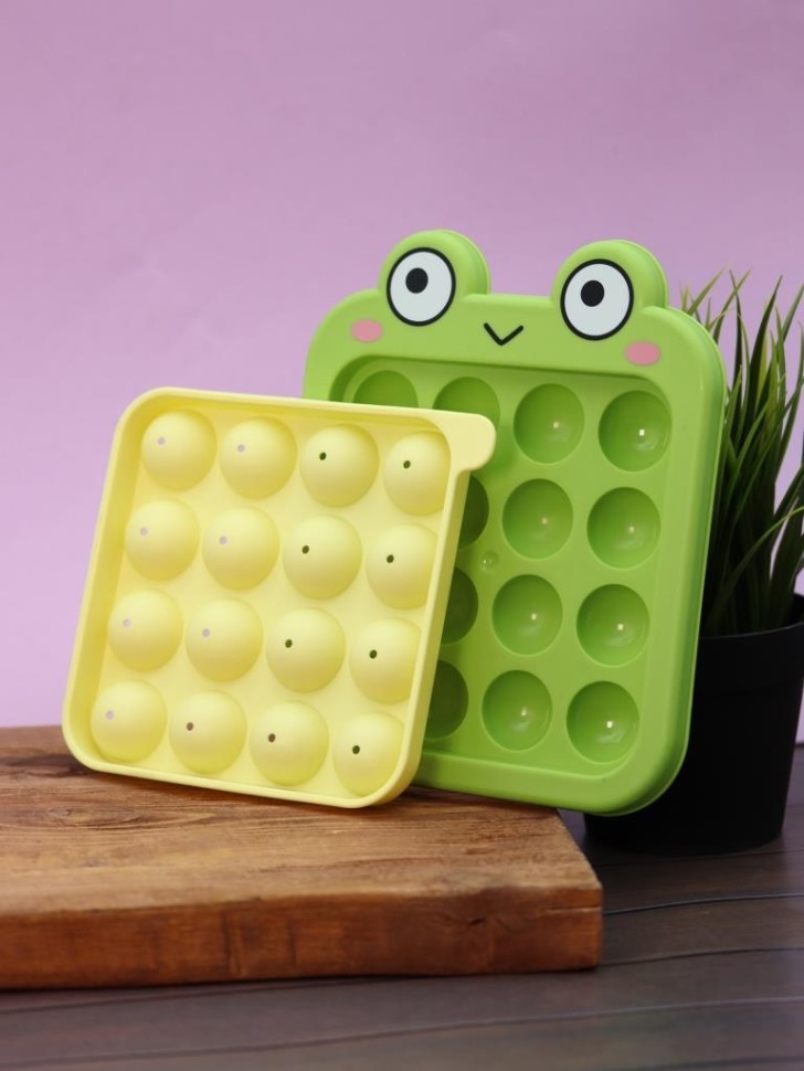 Лоток для льда «Froggy», green (19,3*16*3 см)