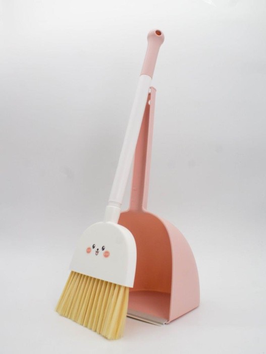 Веник с совком &quot;Big bunny&quot;, pink 