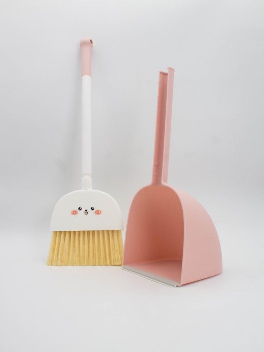 Веник с совком &quot;Big bunny&quot;, pink 