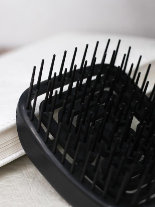 Расческа "Квадратная", черная 