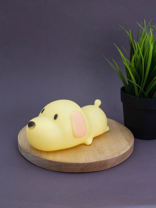Ночник iLikeGift &quot;Happy dog&quot;, yellow (12*11 см) 