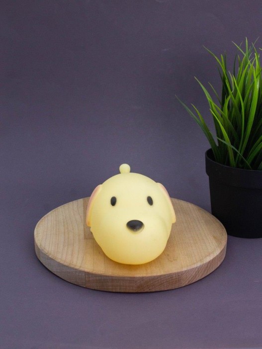Ночник iLikeGift &quot;Happy dog&quot;, yellow (12*11 см) 