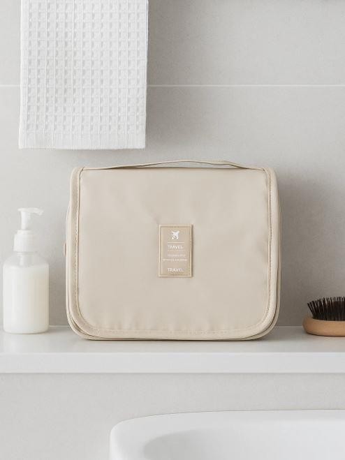 Подвесная сумка - органайзер &quot;For travel&quot; beige, 24*18,5*9,5 см 