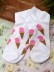 Носки женские "Ice cream horn Gray and White", р.35-40, 2 пары 