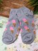 Носки женские "Ice cream horn Gray and White", р.35-40, 2 пары 