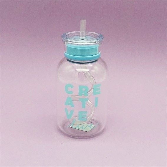 M-3430B Бутылка "Creative live", (300ml) blue