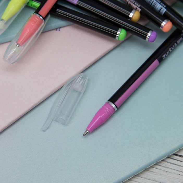 Набор цветных неоновых ручек &quot;Neon color&quot;, 12 шт, mix 