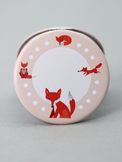 Зеркало "Fox circle", orange