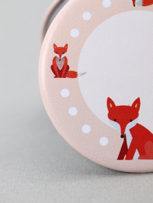 Зеркало "Fox circle", orange 